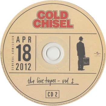 2CD/DVD Cold Chisel: The Live Tapes - Vol 1 DLX