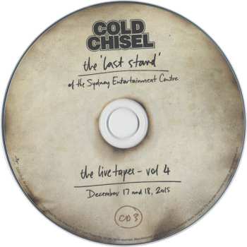3CD Cold Chisel: The Live Tapes - Vol 4