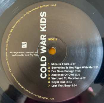 LP Cold War Kids: Cold War Kids