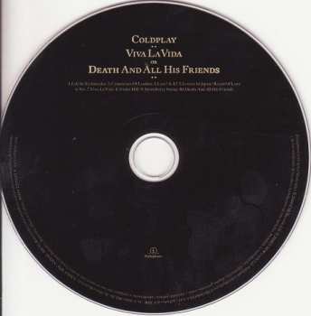 CD Coldplay: Viva La Vida Or Death And All His Friends