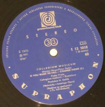 LP Collegium Musicum: Collegium Musicum