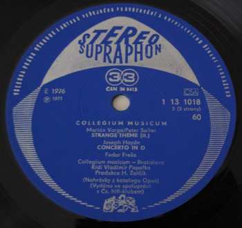 LP Collegium Musicum: Collegium Musicum