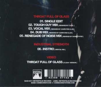 CD Combichrist: Throat Full Of Glass