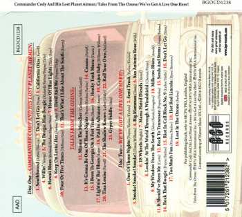 2CD Commander Cody And His Lost Planet Airmen: Commander Cody And His Lost Planet Airmen / Tales From The Ozone / We've Got A Live One Here!