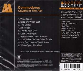CD Commodores: Caught In The Act LTD