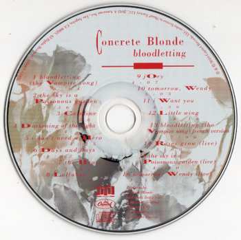 CD Concrete Blonde: Bloodletting