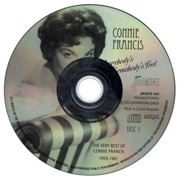 2CD Connie Francis: Everybody's Somebody's Fool - The Very Best Of Connie Francis 1959-1961