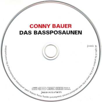 CD Conrad Bauer: Das Bassposaunen
