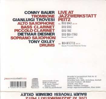 CD Tony Oxley: Live At Jazzwerkstatt Peitz
