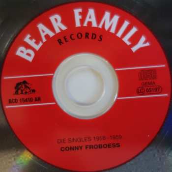 CD Conny Froboess: Die Singles 1958 - 1959