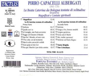 CD Fortuna Ensemble: La Beata Caterina Da Bologna Tentata di Solitudine, Oratorio – Magnificat E Cantate Spirituali