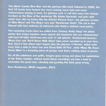 CD Conway Twitty: Lonely Blue Boy +