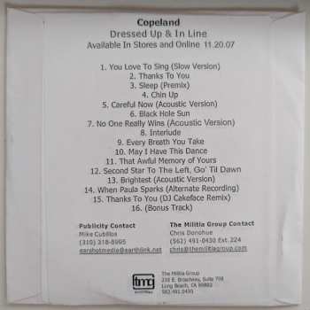CD Copeland: Dressed Up & In Line