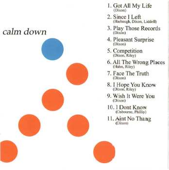 CD Corey Dixon & The Zvooks: Calm Down