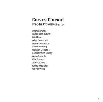 SACD Corvus Consort: Welcome Joy - A Celebration Of Women's Voices