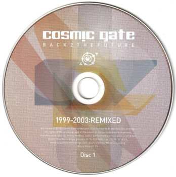 2CD Cosmic Gate: Back 2 The Future (The Classics From 1999-2003: Remixed)