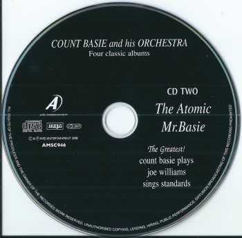 2CD Count Basie Orchestra: Four Classic Albums
