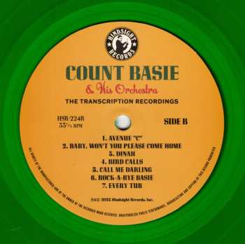 LP Count Basie Orchestra: The Transcription Recordings CLR