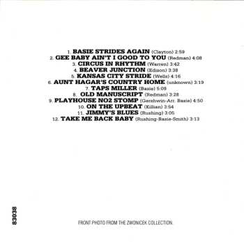 CD Count Basie: The V-Discs Volume 1