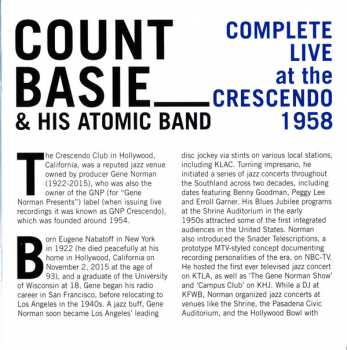 5CD Count Basie Orchestra: Complete Live At The Crescendo 1958