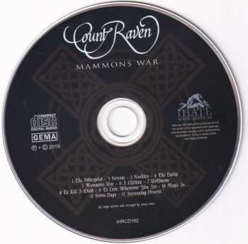 CD Count Raven: Mammons War LTD | DIGI