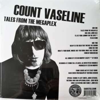 LP Count Vaseline: Tales From The Megaplex LTD | CLR