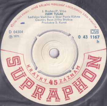 SP Country Beat Jiřího Brabce: Já Smyl Špínu Rosou Průhlednou / Jsem Tulák