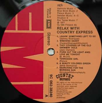 LP Country Express: Relax With Country Express