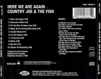 CD Country Joe And The Fish: Here We Are Again
