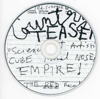 CD Country Teasers: Science Hat Artistic Cube Moral Nosebleed Empire