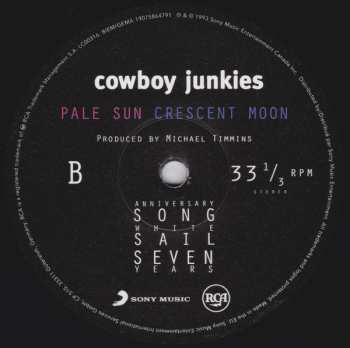 2LP Cowboy Junkies: Pale Sun, Crescent Moon