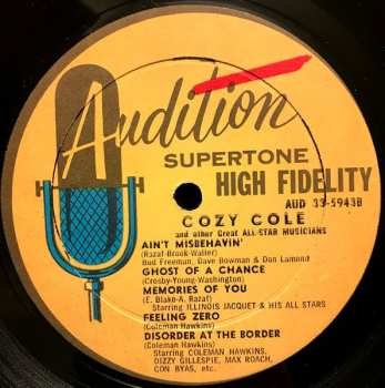 LP Cozy Cole: And Other Great All Star Musicians