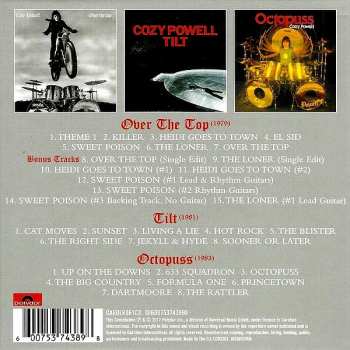 3CD/Box Set Cozy Powell: The Polydor Years