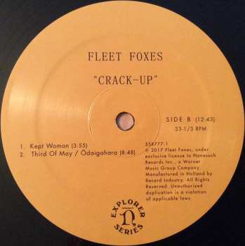 2LP Fleet Foxes: Crack-Up