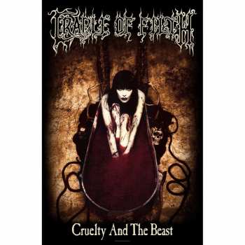 Merch Cradle Of Filth: Textile Poster Cruelty And The Beast