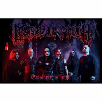 Merch Cradle Of Filth: Textilní Plakát Existence Is Futile