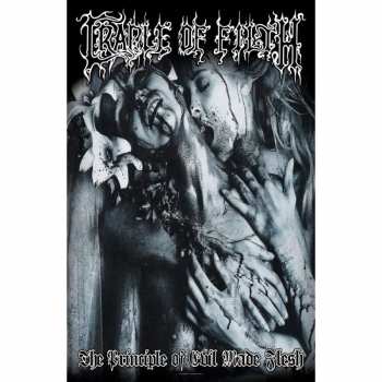 Merch Cradle Of Filth: Textile Poster Principle Of Evil Made Flesh