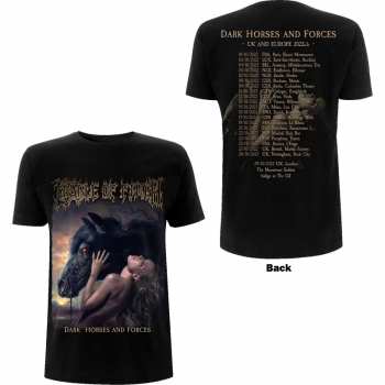 Merch Cradle Of Filth: Cradle Of Filth Unisex T-shirt: Dark Horses (back Print) (small) S