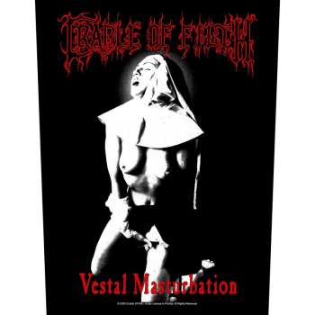 Album Cradle Of Filth: Back patch Vestal Masturbation