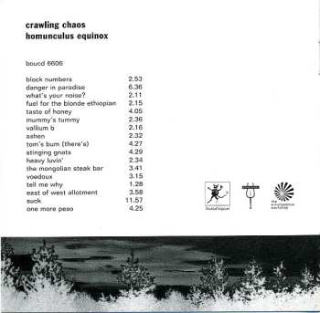 CD Crawling Chaos: Homunculus Equinox