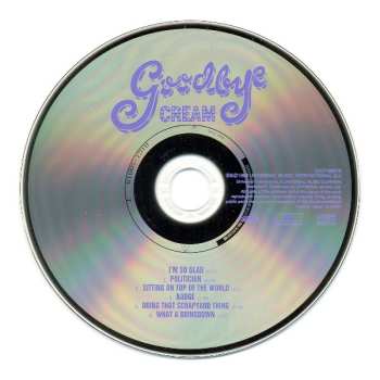 CD Cream: Goodbye