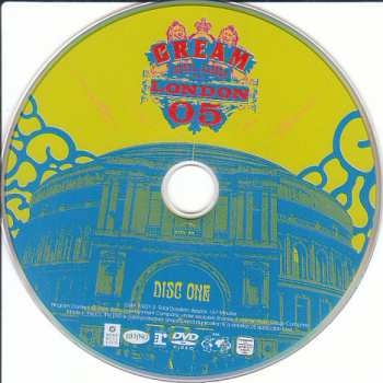 2DVD Cream: Royal Albert Hall - London - May 2-3-5-6 05