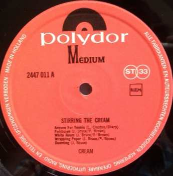 LP Cream: Stirring The Cream