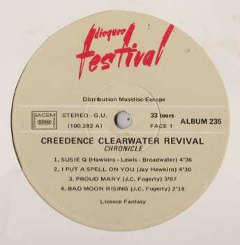 2LP Creedence Clearwater Revival: Chronicle (The 20 Greatest Hits)