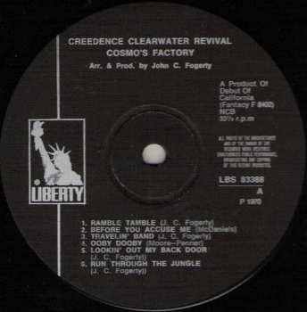 LP Creedence Clearwater Revival: Cosmo's Factory