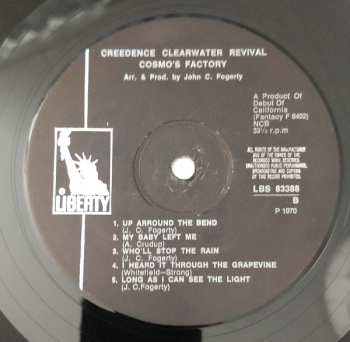 LP Creedence Clearwater Revival: Cosmo's Factory