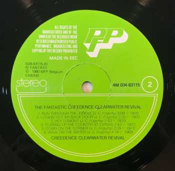 LP Creedence Clearwater Revival: The Fantastic Creedence Clearwater Revival