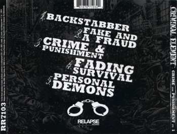 CD Criminal Element: Crime And Punishment Pt.1