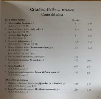 2CD/Box Set La Grande Chapelle: Canto Del Alma: Obras En Latín Y En Romance
