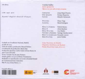 2CD/Box Set Cristóbal Halffter: Don Quijote